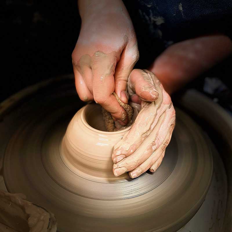 Intro to Pottery Throwing - Dec 19 - Roam Coffee